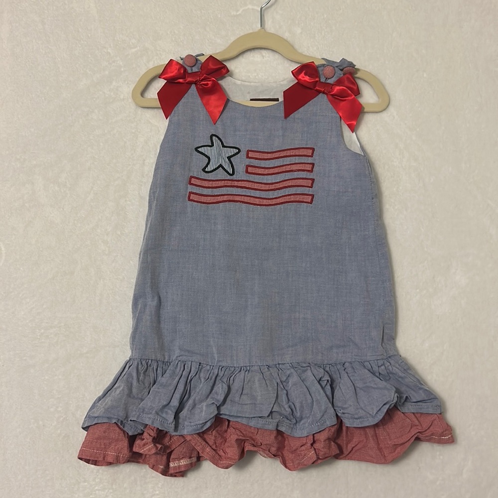 Lil Cactus American Flag dress